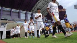 Liga Kompas U-14 Powered by BRI musim 2024/2025 resmi ditutup hari ini di Indomilk Stadion, Tangerang, Banten, pada Minggu (4/5/2025). (Dok. BRI)