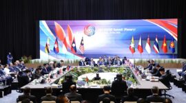 Presiden Indonesia Prabowo Subianto di acara KTT ASEAN 2025, Kuala Lumpur. (Dok. Tim Media Prabowo)