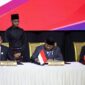 Presiden Prabowo Subianto menghadiri Konferensi Tingkat Tinggi BIMP–EAGA ke-16 yang digelar di Kuala Lumpur Convention Center. (Dok. Tim Media Prabowo)

