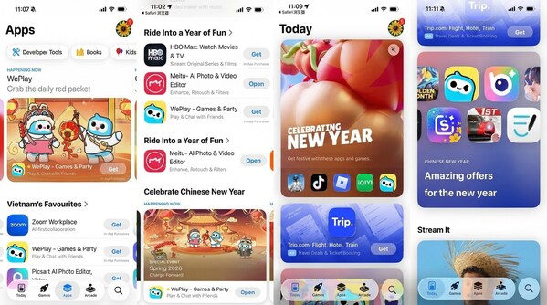Program Tahun Baru Imlek WePlay di Asia Tenggara Tampil di App Store Today dan Today Collection