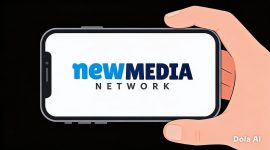 Pendiri Persrilis.com Budi Purnomo Karjodihardjo saat mengumumkan kemitraan distribusi press release digital bersama New Media Network (NMN) di Jakarta. (Dok. Persrilis.com)
