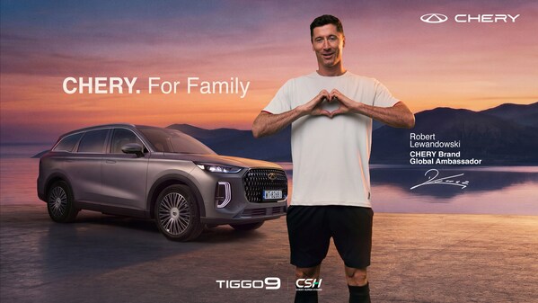 Robert Lewandowski Jadi Bintang TVC Terbaru CHERY, Hidupkan Semangat “For Family”
